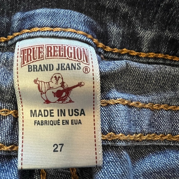 True Religion Hi Rise Legging Skinny Jeans 27 USA Y2K Streetwear - Picture 5 of 7